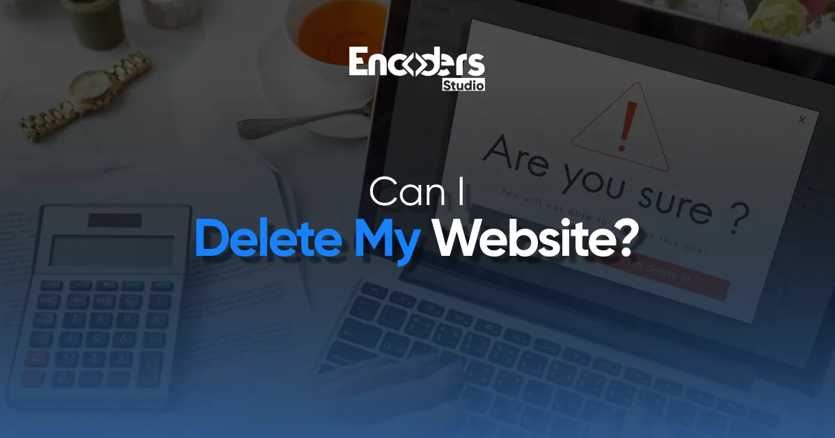 can i delete my website 1x
