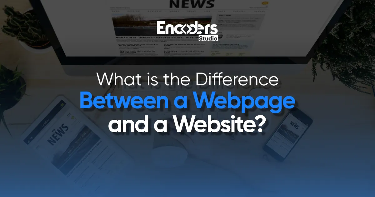 what is the difference between a webpage and a website 1x